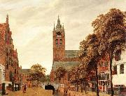 HEYDEN, Jan van der View of Delft china oil painting reproduction